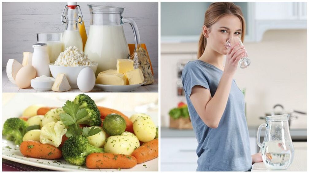 Dieta podagros paūmėjimui – vanduo, pieno produktai, virtos daržovės
