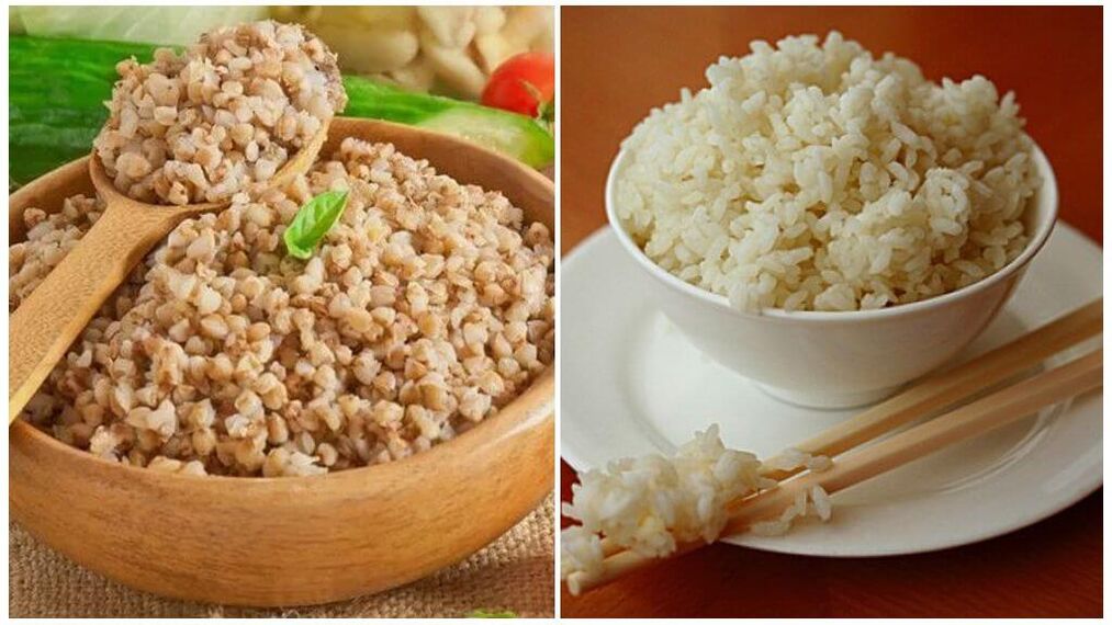 Grikių ir ryžių dieta podagrai gydyti